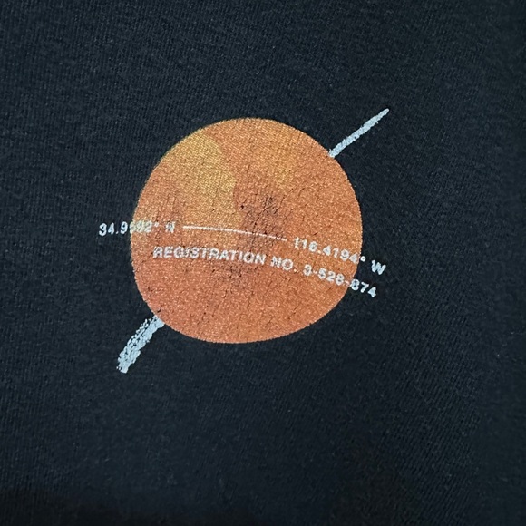 266 LIRX | Honduras Men’s Black Graphic Tee Cactus Sunset Streetwear Cotton (L) - Picture 4 of 12